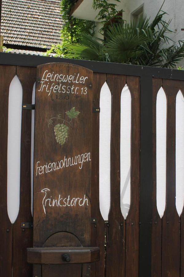 Feriengut Zum Trinkstorch Apartman Leinsweiler Kültér fotó